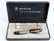 Marlen 21 Masterpiece Edition Fountain Pen In Burgundy & Silver 18k M Gold Nib