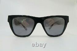 Maui Jim TREBLE MJ832-36 Special Edition Black/Grey Polarized New Sunglasses