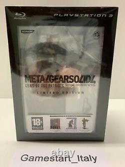 Metal Gear Solid 4 Limited Collector's Edition Ps3 Nuovo Sigillato New Sealed