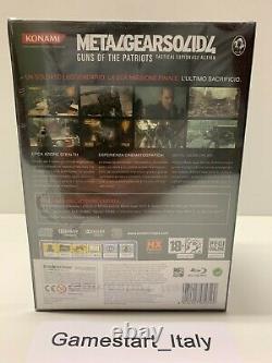 Metal Gear Solid 4 Limited Collector's Edition Ps3 Nuovo Sigillato New Sealed