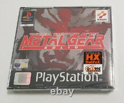 Metal Gear Solid Sony PS1 PlayStation 1999 Italian Version Rare SEALED WATA VGA