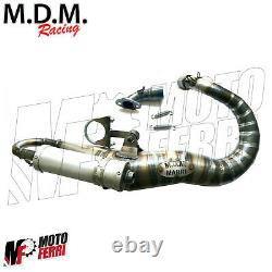 Mf1308 Marmitta MDM Easy V2.0 Vespa 50 Special R L N Pk S XL 125 Et3 -115 130