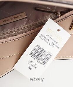 Michael Kors Bag Handbag Jet Set Travel Chain X LG Buff Multi New