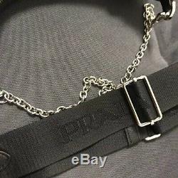 Mint! Prada Detachable re-edition 2005 nylon shoulder bag Handbag with Pouch