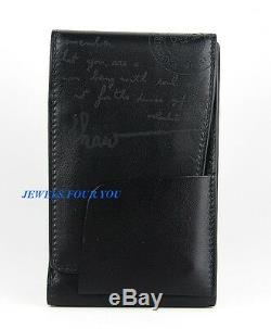 Montblanc Limited Writers Edition Bernard Shaw Leather Note Wallet Black 103411