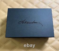 Montegrappa Alexander Hamilton Fountain Pen 18K Gold NIB STUB in Cream LE of 177