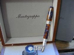 Montegrappa Limited Edition 888 Extra Otto Lapis Celluloid Fountain Pen #8 18K