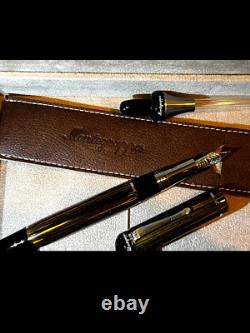 Montegrappa Limited Edition Mia Carissima Ebonite Fountain Pen Medium NIB 18k