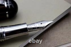 Montegrappa Limited Edition Mia Carissima Ebonite Fountain Pen Medium NIB 18k