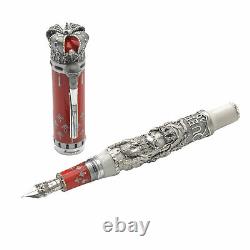 Montegrappa Queen A Night At The Opera Limited Edition Silver Fountain Pen (M)