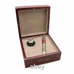 Montegrappa Queen A Night At The Opera Limited Edition Silver Fountain Pen (M)