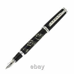 Montegrappa Tchaikovsky Limited Edition Sterling Silver Fountain Pen ISTSN3AC