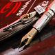 Montegrappa Tribute To Ayrton Senna Limited Edition Solid Silver Fountain Pen