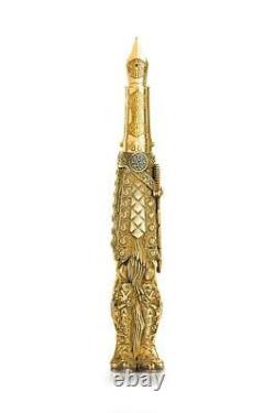 Montegrappa Viking Limited Edition 18K Yellow Gold Fountain Pen