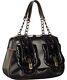 New $4750 Fendi Black Pleated Sateen B. Fendi Shoulder Bag Handbag Purse Limited