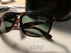 NEW AUTHENTIC PERSOL 3009S 34/31 Limited Edition ROADSTER SUNGLASSES SIZE 58