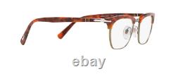 NEW AUTHENTIC PERSOL Tailoring Edition 3196-V 1072 Brown Tortoise 53mm 19 145