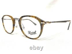 NEW Persol PO3168V 1073 Calligrapher Edition Unisex Oval Eyeglasses Frames 50/22