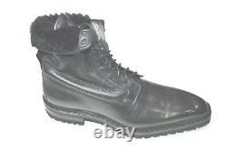 NEW SANTONI Boots Fur LIMITED EDITION Shoes Size Eu 40 Uk 6 Us 7 Led110