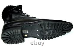 NEW SANTONI Boots Fur LIMITED EDITION Shoes Size Eu 40 Uk 6 Us 7 Led110