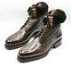 New Santoni Boots Fur Limited Edition Shoes Size Eu 43.5 Uk 9.5 Us 10.5 (led177)