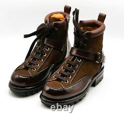 NEW SANTONI Boots LIMITED EDITION Shoes Size Eu 41 Uk 7 Us 8 (Led173)
