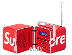 NEW Supreme Brionvega Radio. Cubo Red FW22 Limited Edition Supreme Exclusive