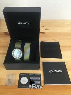 NEW UNIMATIC Modello Uno U1-DZN 200 World Limited Edition Automatic Green Watch