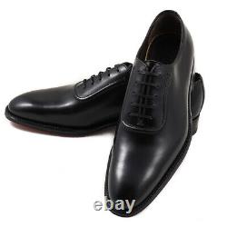 NIB $1975 BRIONI Limited-Edition Black Wholecut Balmoral US 7 (EU 40) Shoes