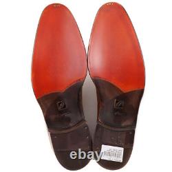 NIB $1985 BRIONI Limited-Edition Tan Wholecut Balmoral US 8 Dress Shoes