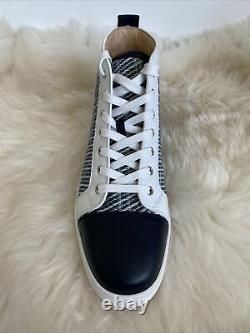 NIB Christian Louboutin Mens Louis Orlato High Top Sneaker Version Multi 44.5