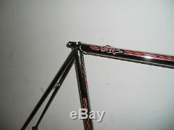 NOS Fausto Coppi steel luged road frame set Columbus chromed LIMITED EDITION new