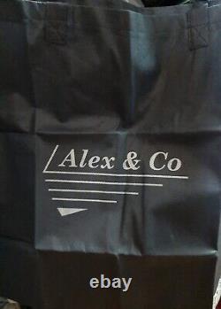 NWT Alex & Co ITALIAN Artisanal Hobo Full Grain Leather LARGE Bag OLIVE Green