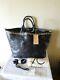 New Antonio Cristiano Italian Leather Tote, Shoulder Bag With Mixed Color Studs