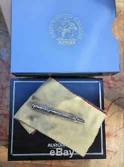 New Aurora Benvenuto Cellini Limited Edition Fountain Pen Medium 18k Nib