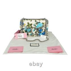 New Authentic Gucci Dionysus Limited Edition Garden Rose/ Crystal Shoulder Bag