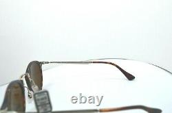 New Authentic Persol Colligropher Edition 3166-s 24/57 Polarized Sunglasses