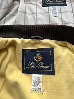 New Edition Loro Piana Brown Horsey Jacket Vest Hood Complete Italy