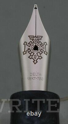 New! Fountain Pen Delta Limited Edition 2004 Tuareg 581/1830 Nib M