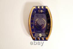 New Franck Muller Limited Edition blue & gold Ashtray made in Italy