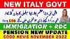 New Italy Govt Gorgia Meloni Immigration Rdc 550 Update Italian News In Urdu Italy News