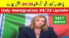 New Italy Immigration 24 25 Nulla Osta Update For Immigrants Italy News