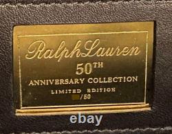 New Ralph Lauren 50th Anniversary Limited Edition Ricky Patch Handbag $5,500