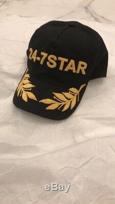 New SnapBack DSQUARED HAT 24/7 star embroidery. Exclusive edition