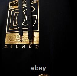 New Very Limited NFT Edition Dolce Gabbana Hoodie Gold and Black, Made in Italy
