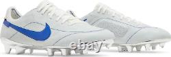 Nike Legend 9 Elite MI FG Made In Italy White Royal Blue Soccer Men's 10.5