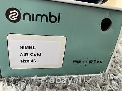 Nimbl Air Limited Edition Gold Handmade Cycling Shoes