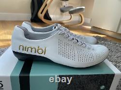 Nimbl Air Limited Edition Gold Handmade Cycling Shoes