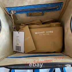 Nwt Michael Kors Collection Bancroft Mini Shiny Luxury Calf Leather Satchel $990