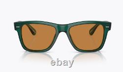 OLIVER PEOPLES OLIVER SUN LIMITED EDITION 54mm in DK Teal/ Cognac MSRP$584 IVER